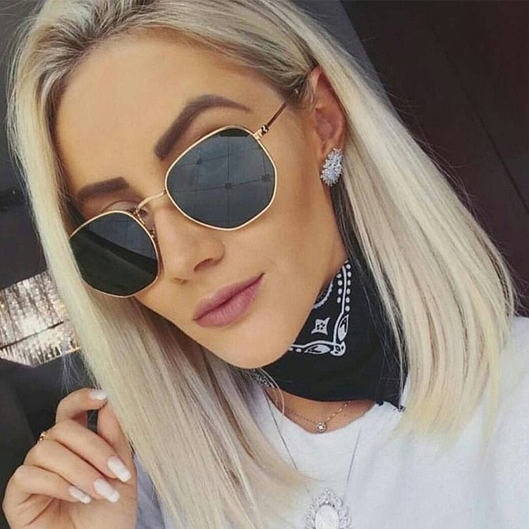 Metal Women Sunglasses Luxury Brand Design Glasses Female Classic Driving Eyewear uv400 Oculos De Sol Masculino