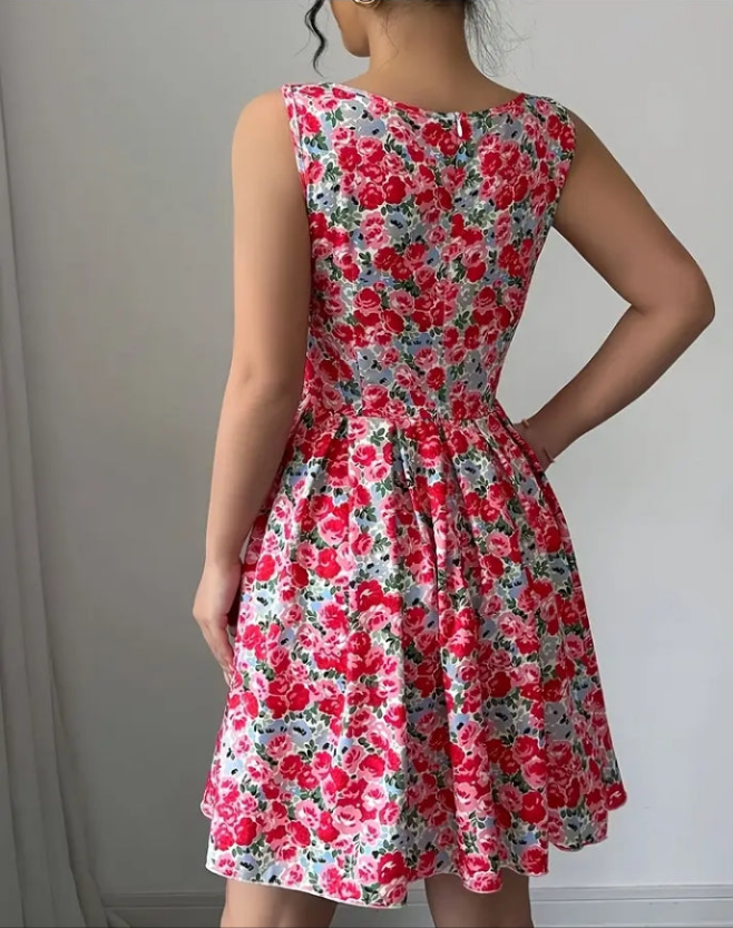 Dresses For Women 2025 New African Clothes Dashiki Flower Print Ankara Dresses Bazin