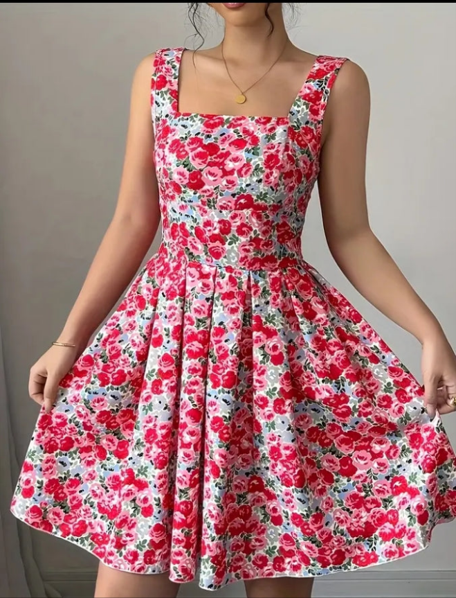 Dresses For Women 2025 New African Clothes Dashiki Flower Print Ankara Dresses Bazin