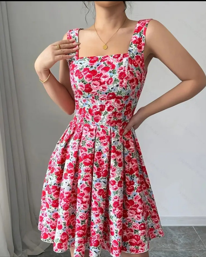 Dresses For Women 2025 New African Clothes Dashiki Flower Print Ankara Dresses Bazin