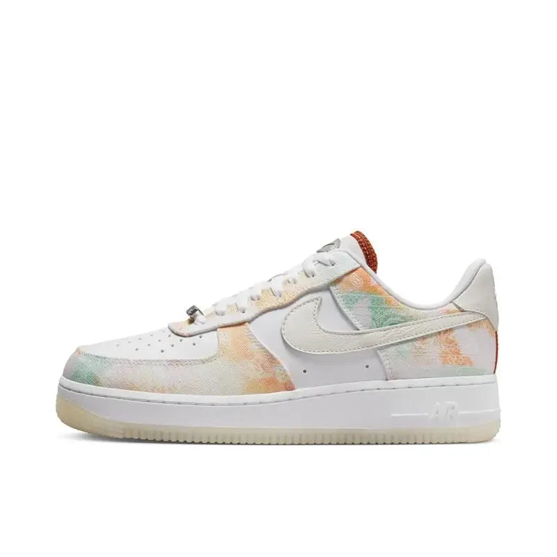 Nike Air Force 1 Men's and Women's Board Shoes Are Non Slip, Durable, Comfortable, Lightweight, Cushioned, Low Cut, Red