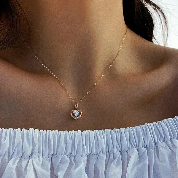 Necklace For Women Wedding Cute Fine Jewelry Accessories jari