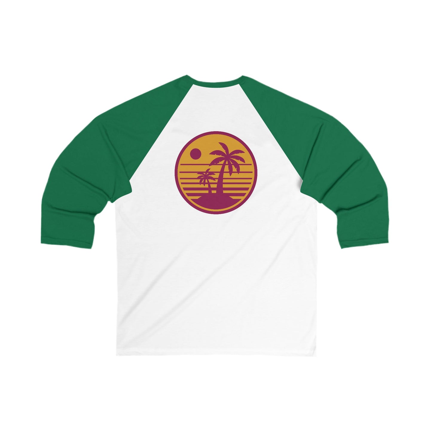Unisex 3\4 Sleeve Baseball Tee kpy