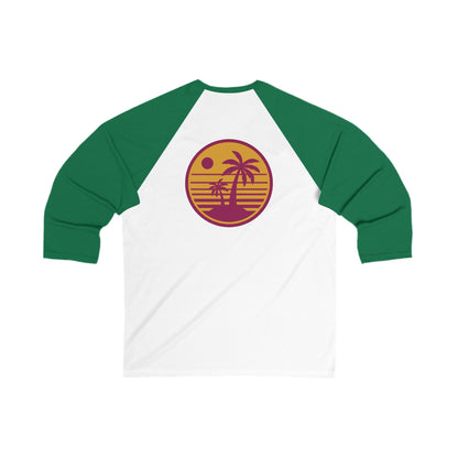 Unisex 3\4 Sleeve Baseball Tee kpy