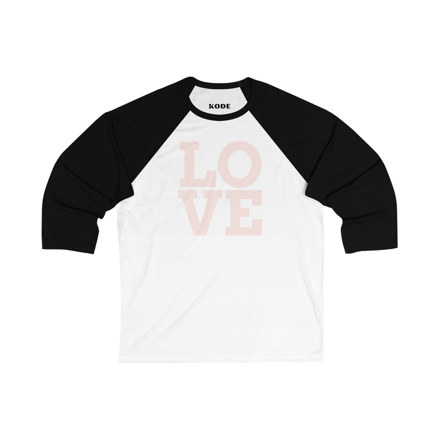 Unisex 3\4 Sleeve Baseball Tee kpy