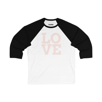 Unisex 3\4 Sleeve Baseball Tee kpy