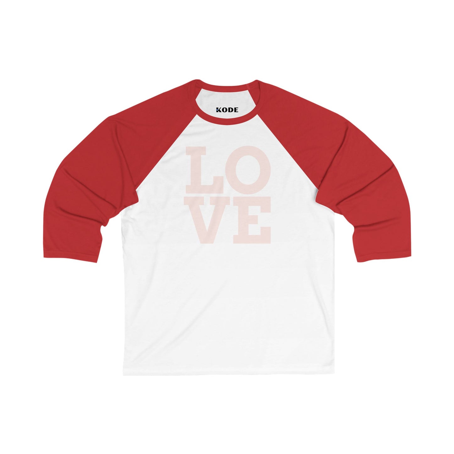 Unisex 3\4 Sleeve Baseball Tee kpy