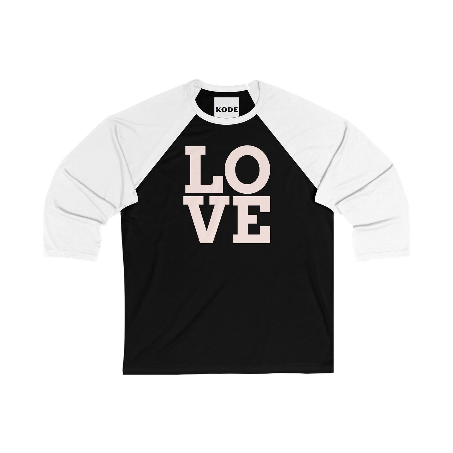 Unisex 3\4 Sleeve Baseball Tee kpy