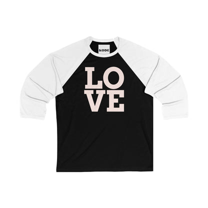 Unisex 3\4 Sleeve Baseball Tee kpy