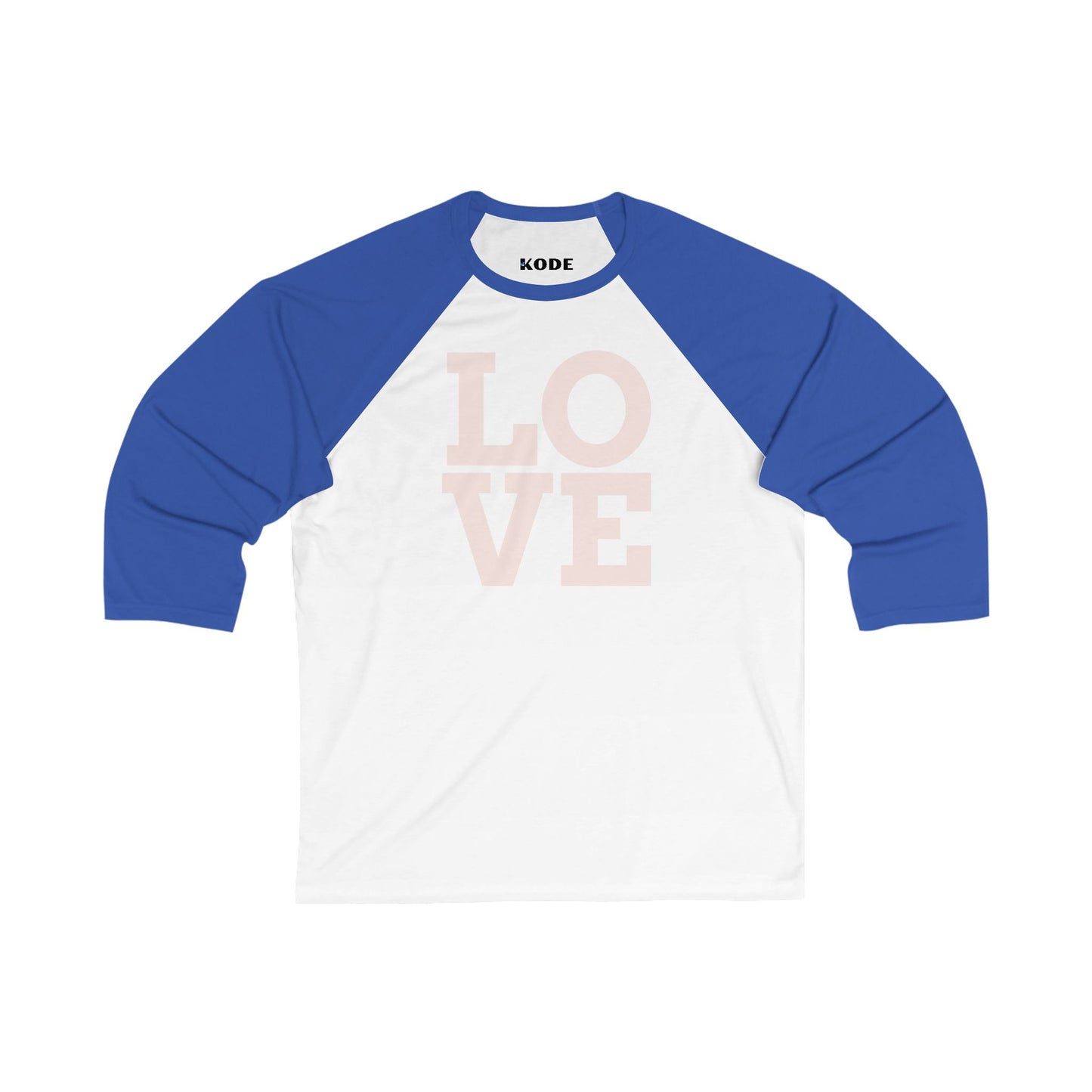 Unisex 3\4 Sleeve Baseball Tee kpy