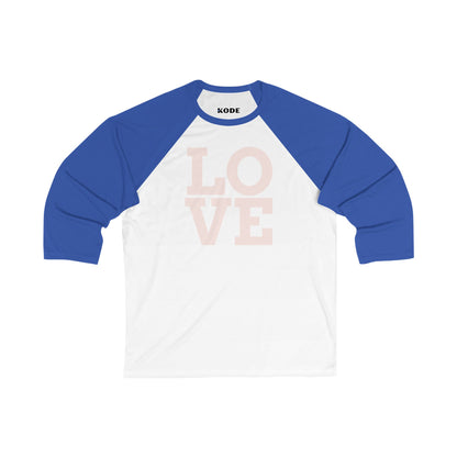 Unisex 3\4 Sleeve Baseball Tee kpy