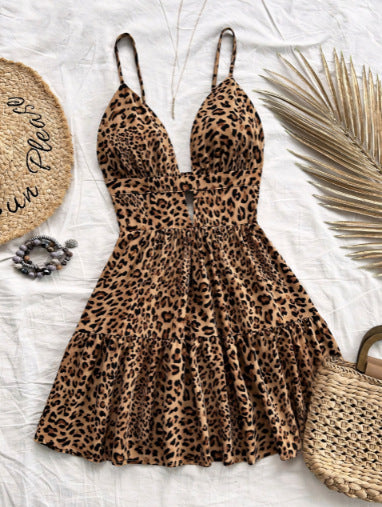 Holiday Dress Women's Sleeveless Backless