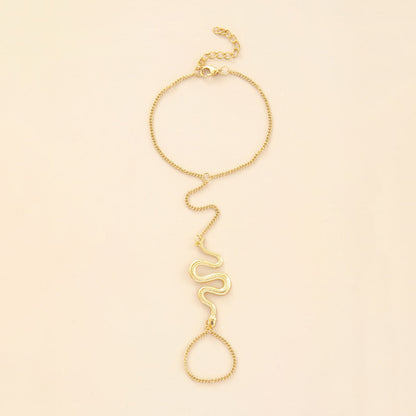 Ladies Bracelet Ins Wind Niche Design Butterfly Pendant Chain Splicing Link Bracelet