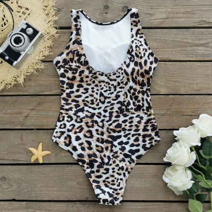 One-piece Swimsuit Classic Printed Lace Up Swimsuit Women's Push Up Flower One-piece Suit Beach Wear Bathing Suit Women somè