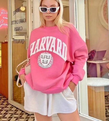 Autumn Women's Hoodie Long Sleeve Loose  Winter  Fashion Casual Ladies Clothes cho