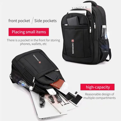 JBTP Large Capacity Backpacks Men Laptop Backpacks waterproof Lightweight Travel Bags School Bags Business Bag Big Backpack Man